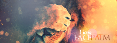 Lion Facepalm