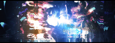 Black Rock Shooter - Signature